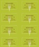 Bar Restaurant Business Card