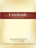 Family Restaurants Menu Cover