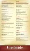 Family Restaurants Menu Long