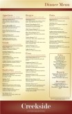 Family Restaurants Menu Tabloid