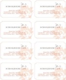 Garden Cafe Business Card