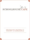 Garden Cafe Menu Cover