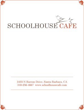Customize Garden Cafe Menu Cover