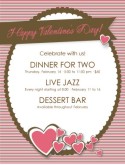 Valentines Dinner Flyer Template