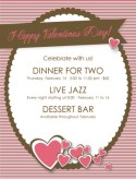 Happy Valentines Day Flyer