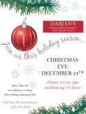Red Ornament Christmas Flyer