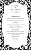 Fine Restaurant Wedding Menu