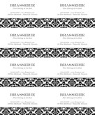 Fine Restaurant Business Card