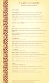 Indian Menu Long