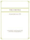 Italian Fine Dining Menu Cover