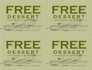 Customize Restaurant Coupon Design Customize Restaurant Coupon Design