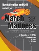 March Madness Dates Flyer