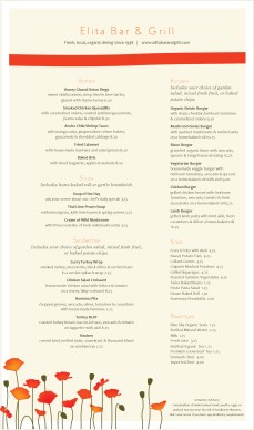 Customize Cafe Bistro Menu Legal