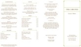 Italian Fine Dining Takeout Menu