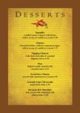 Mexican Food Table Tent