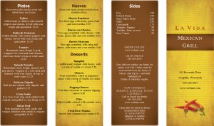 Customize Mexican Food Takeout Menu