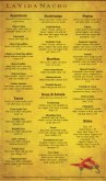 Mexican Food Menu Legal