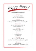 Happy Hour Table Tent
