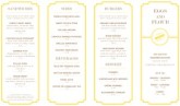 Breakfast Takeout Menu