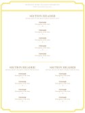 Breakfast Menu Page