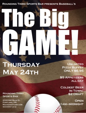 Customize Baseball Opening Day Flyer