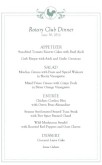 Buffet Breakfast Event Menu