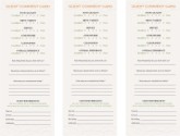 City Wine Bar Comment Card