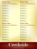 Family Restaurants Menu Page 3