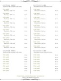 Star Cafe Menu Page
