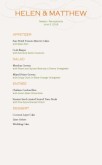 City Wine Bar Event Menu