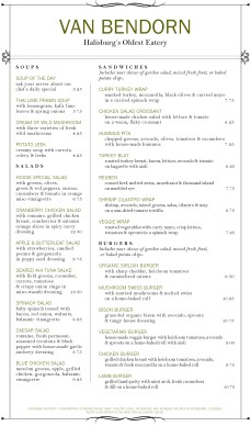 Customize Star Cafe Menu Long