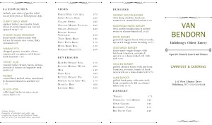 Customize Star Cafe Takeout Menu