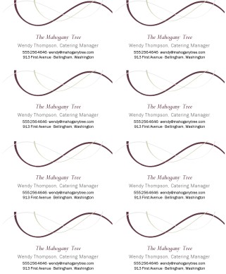 Customize Wine Bar Business Card