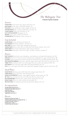 Customize Wine Bar Menu Long