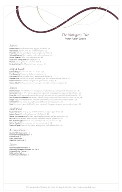 Customize Wine Bar Menu Tabloid