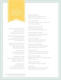 Starters Menu
