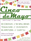 Happy Cinco de Mayo Flyer