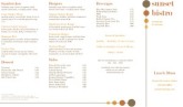 Bistro Takeout Menu