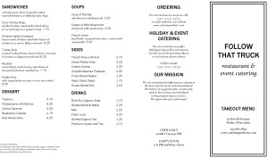 Customize Catering Platter Takeout Menu