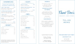 Customize American Family Takeout Menu