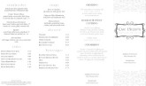 Rococo French Takeout Menu