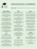 Grad Catering Menu
