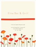 Cafe Bistro Menu Cover