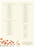 Cafe Bistro Menu Page