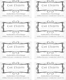 Rococo French Business Card