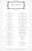 Rococo French Menu Tabloid