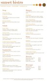 Bistro Menu Long