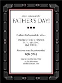 Fathers Day Dinner Flyer