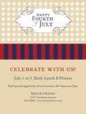 July 4th Flyer