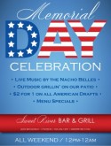 Memorial Day Celebration Flyer